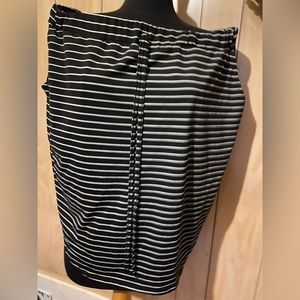 Striped Tight Skirt